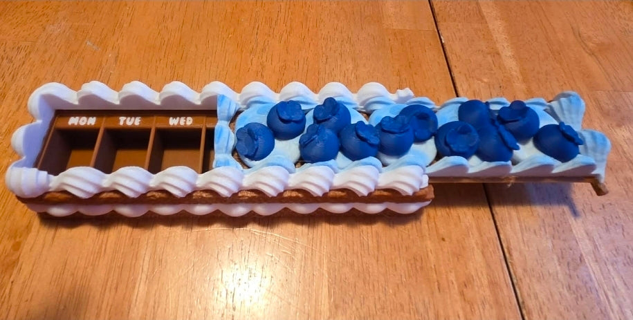 Strawberries or Blueberries Pill Box