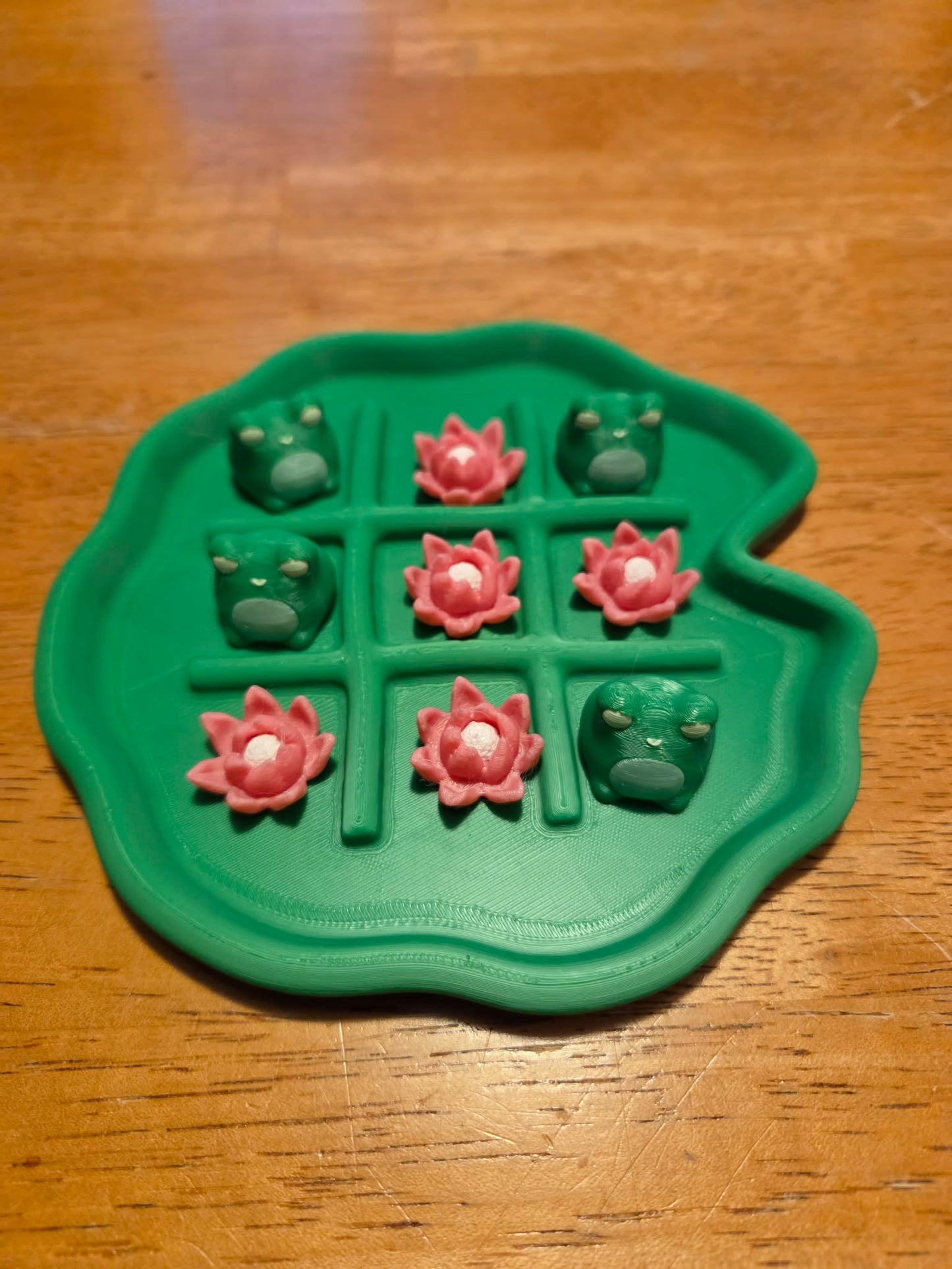 Tic tac toe ribbit