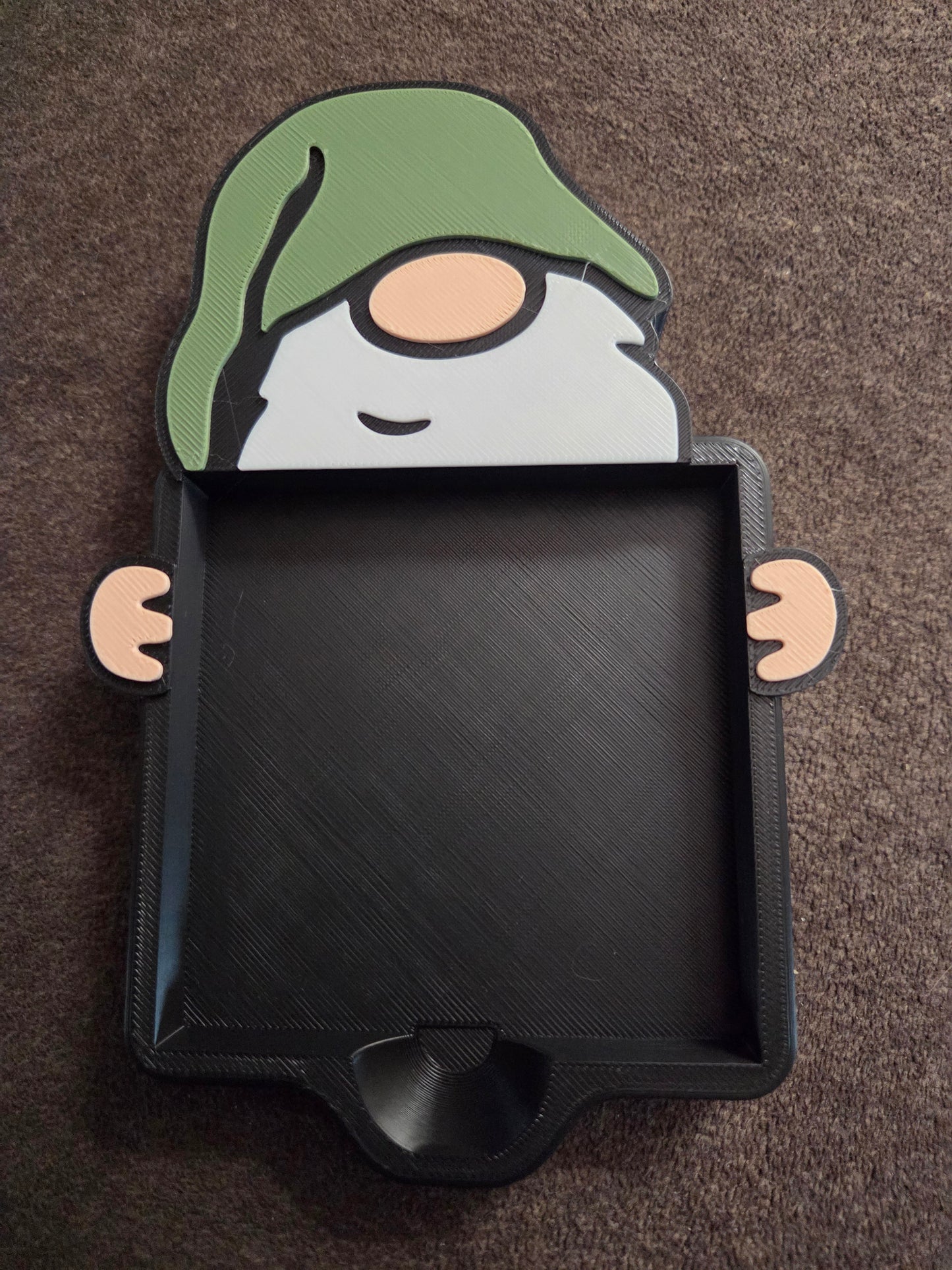 Gnome post it note holder