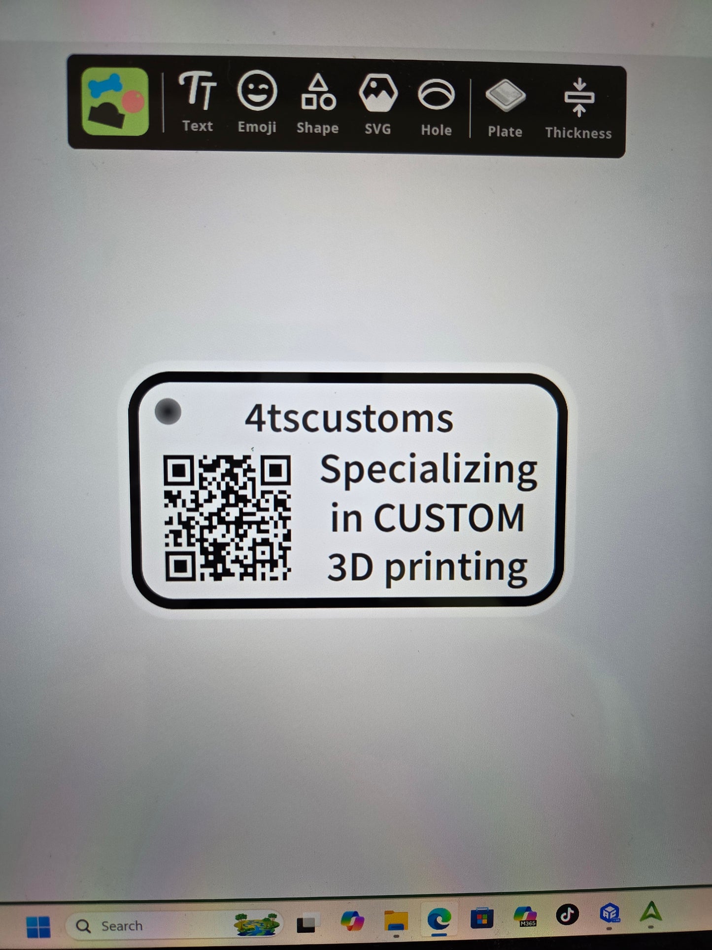 Custom orders