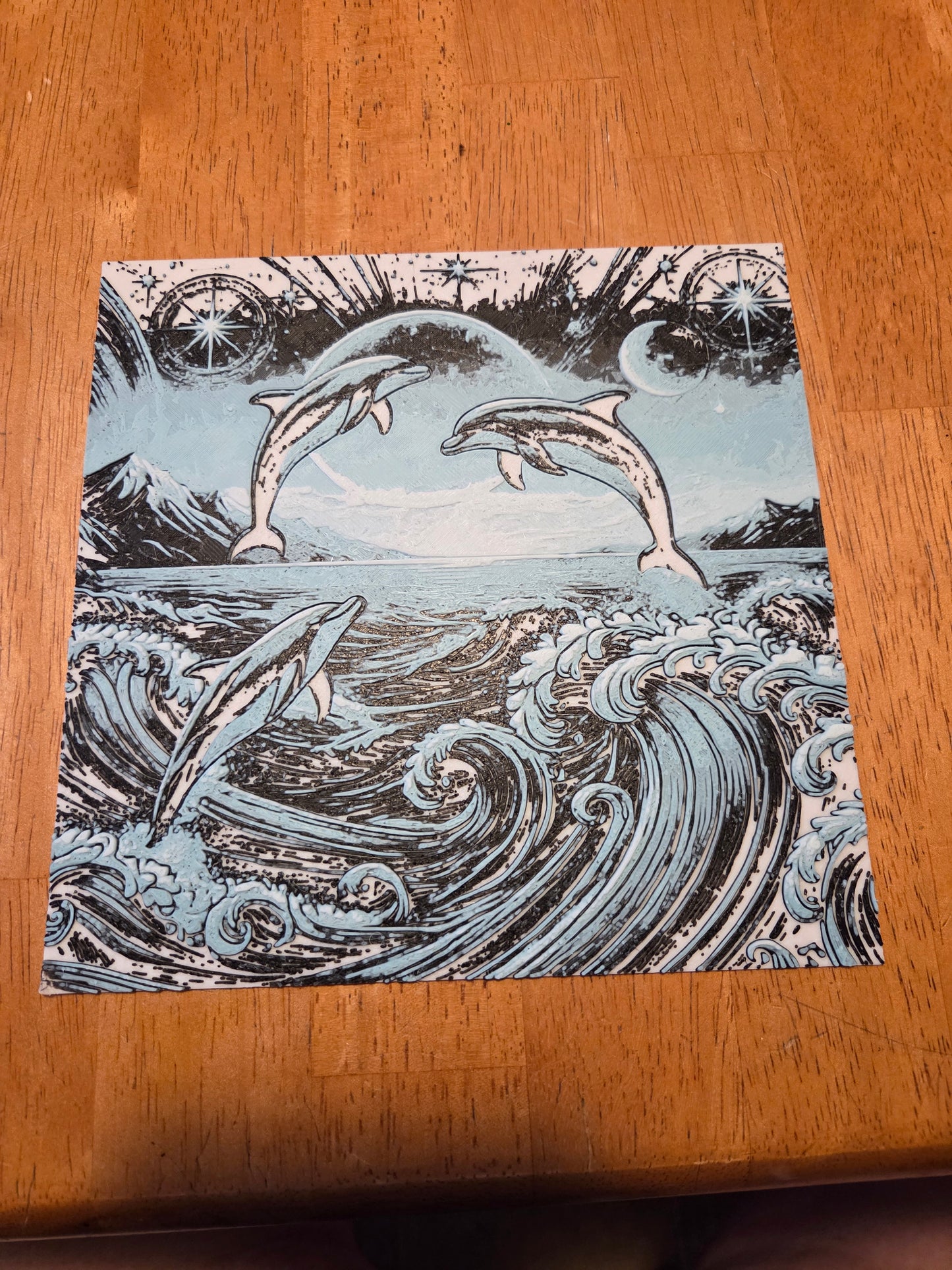 Dolphins moon