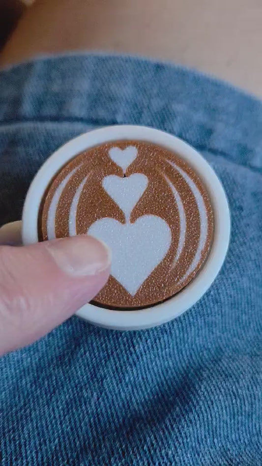 Cappuccino fidget clicker