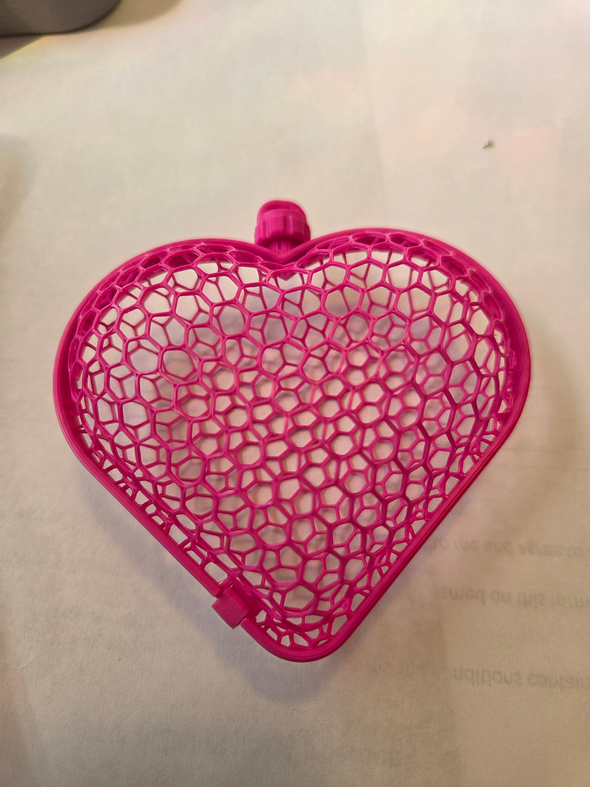 Heart ornament container