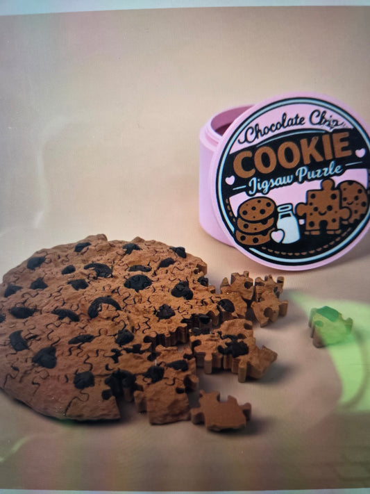 Chocolate chip cookie 3d puzzle 37piece