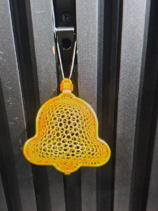 Bell ornament container