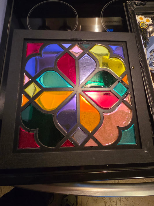 Stainglass mirror