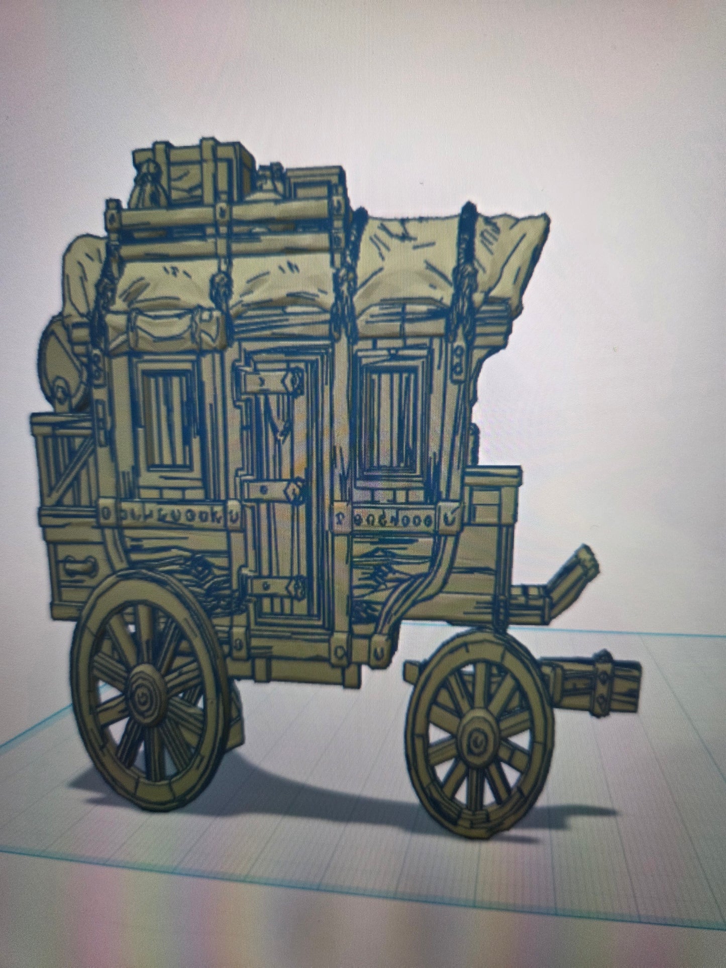 Wild west wagon