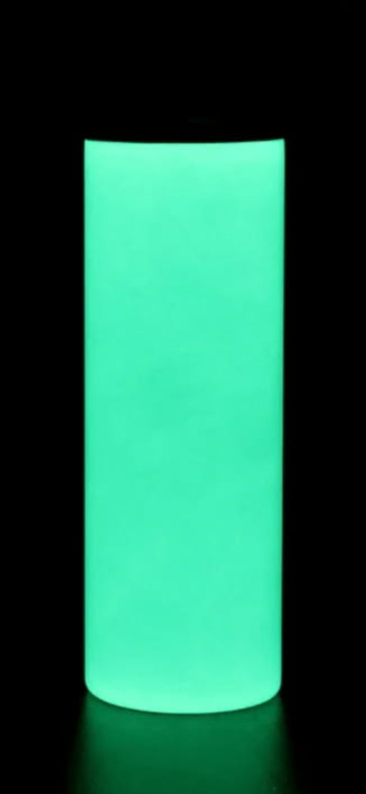 Custom 30 ounce GREEN GLOW tumbler