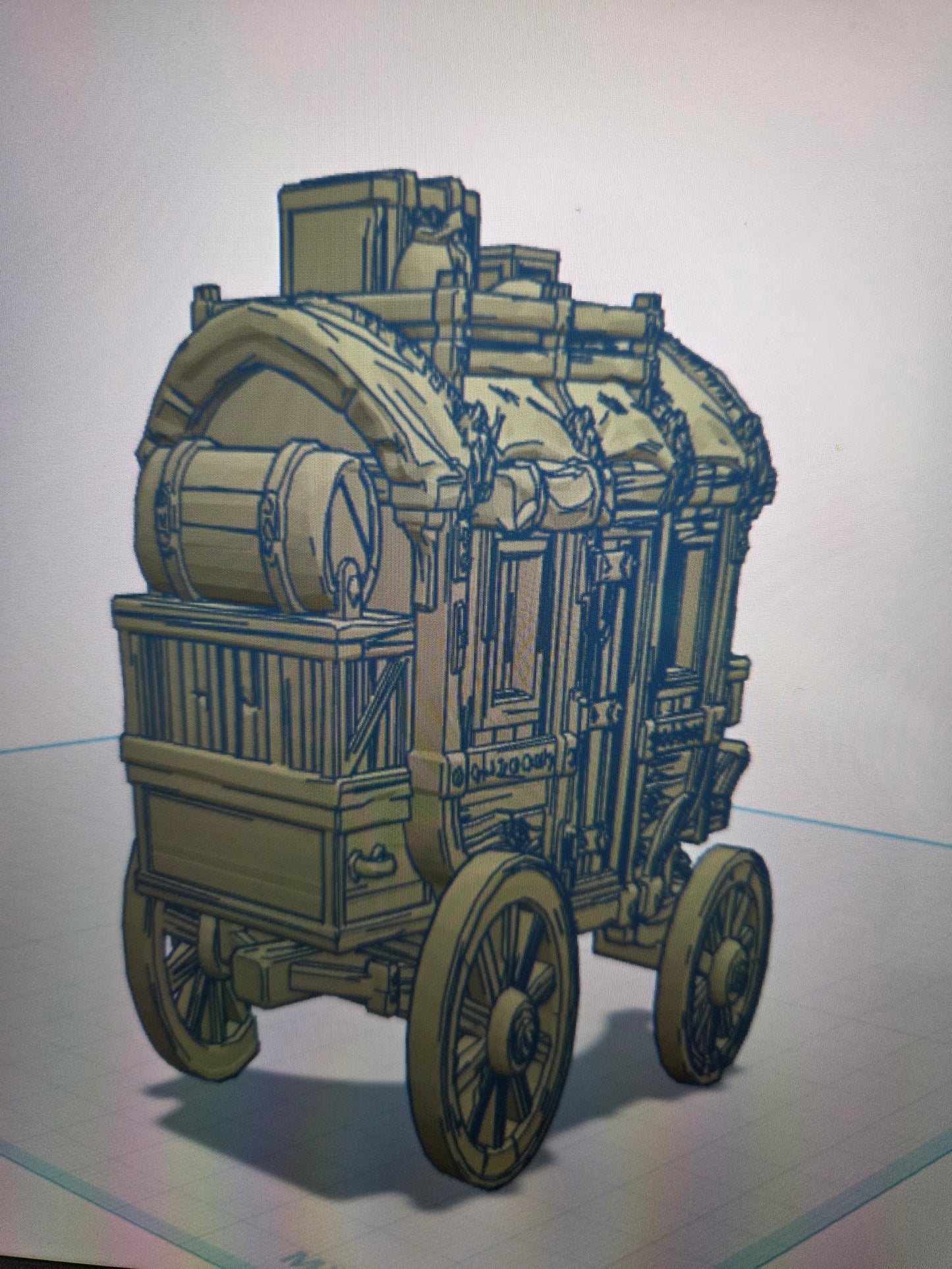 Wild west wagon