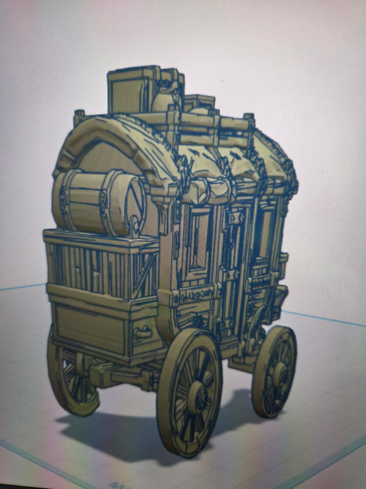 Wild west wagon