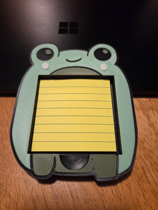Frog note holder