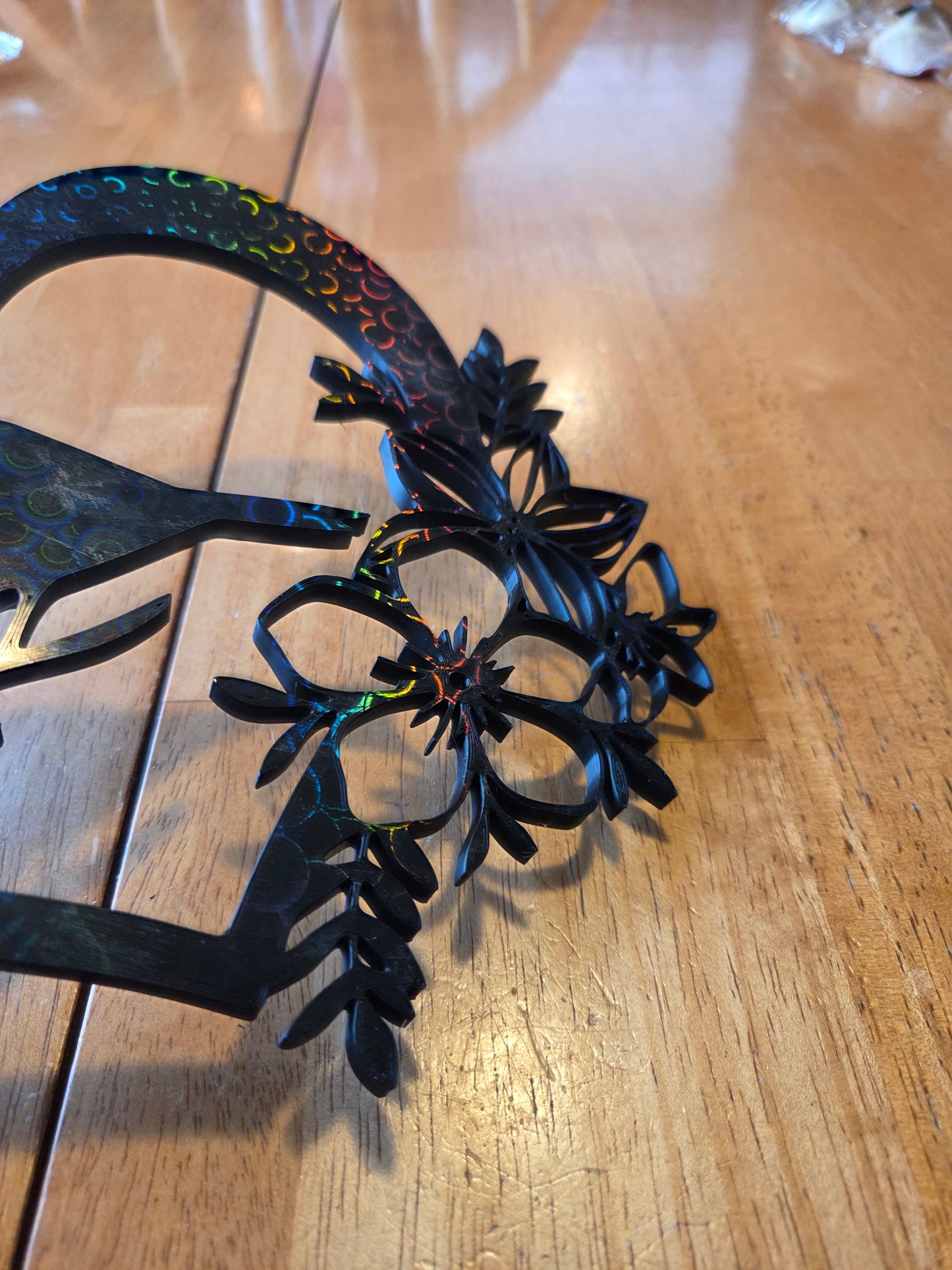 Wings of love stainglass