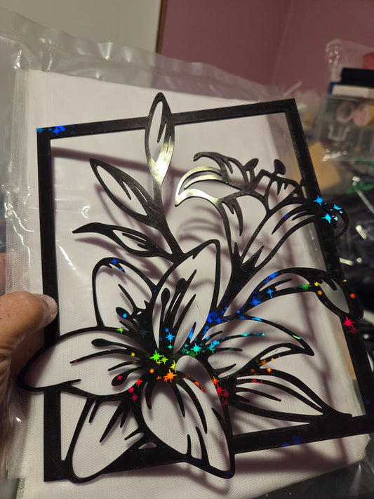 lily stainglass