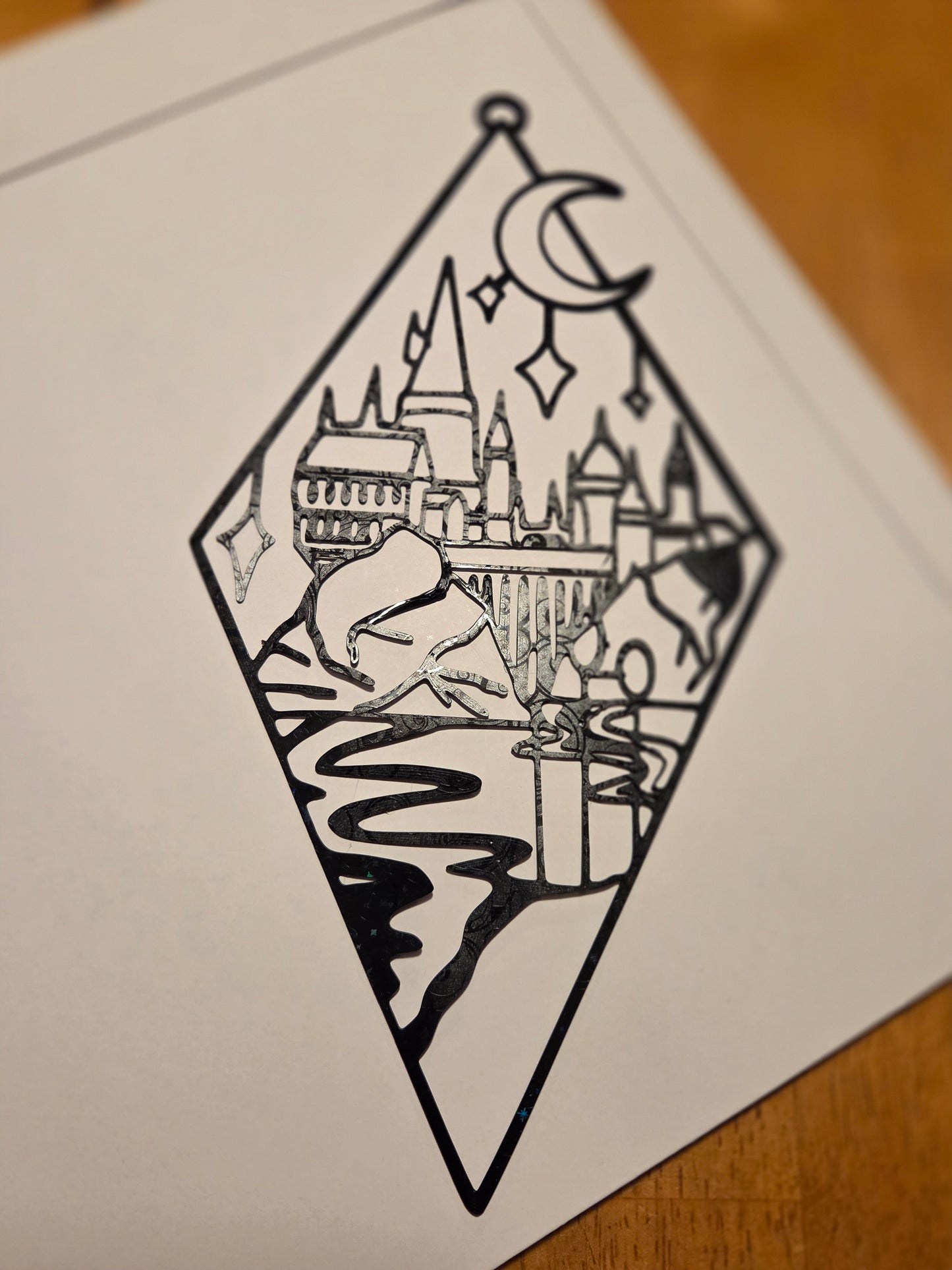 Castle diamond mesh or no mesh