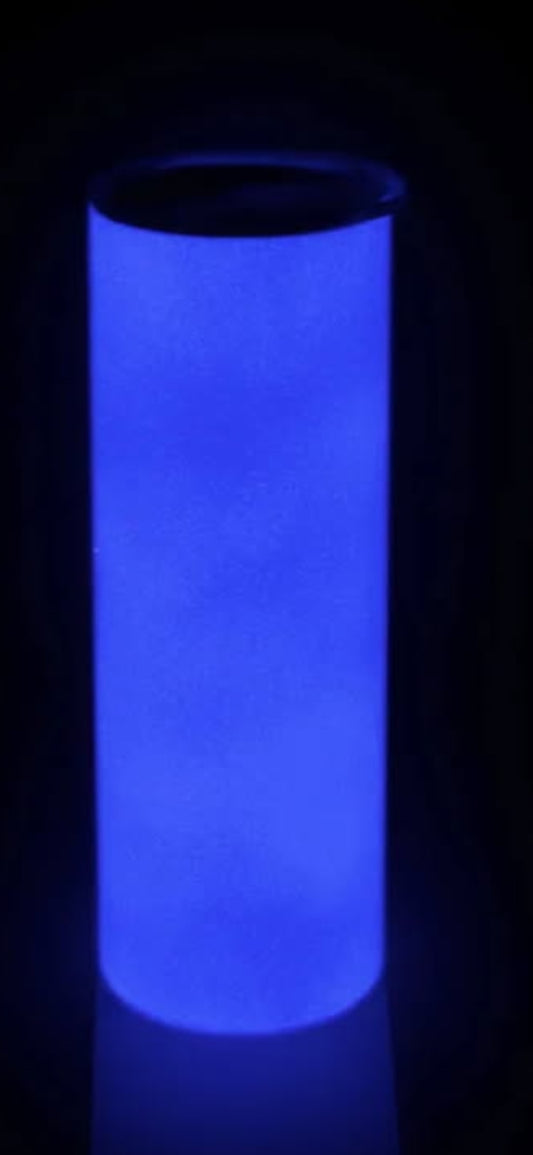 Custom 30 ounce PURPLE GLOW tumbler