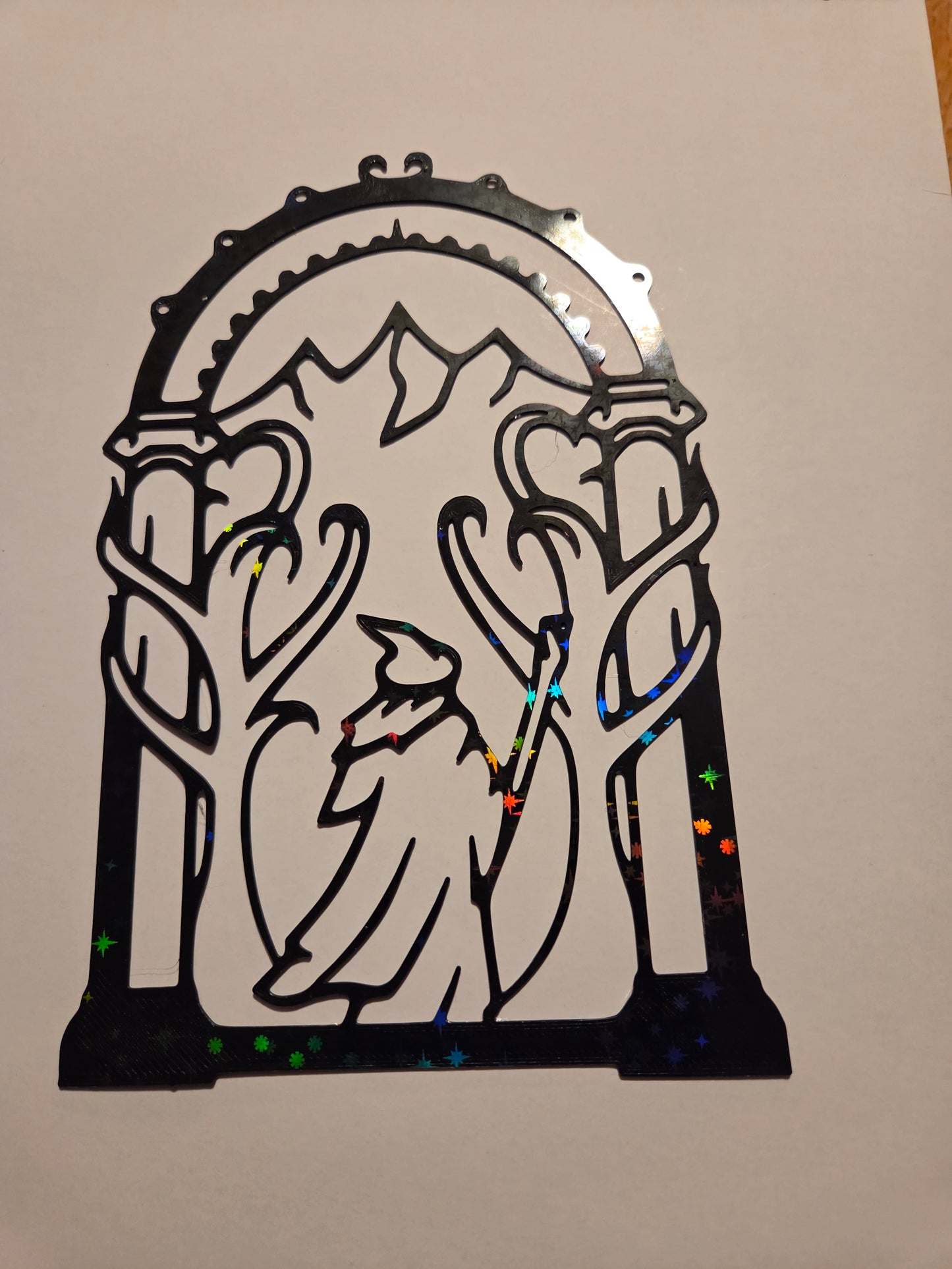 Wizards gate stainglass