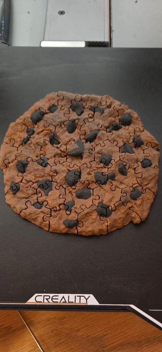Chocolate chip cookie 3d puzzle 62piece