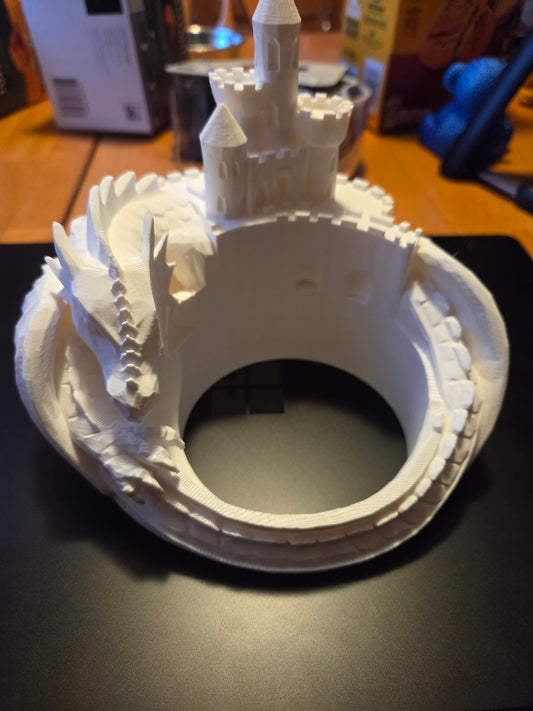 Dragon Castle 30 ounce wrap