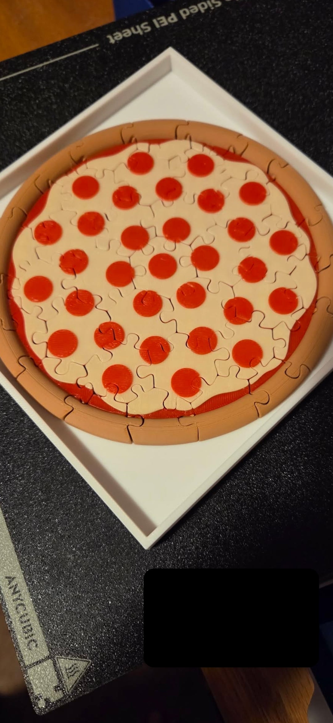 37 Piece Pizza Puzzle