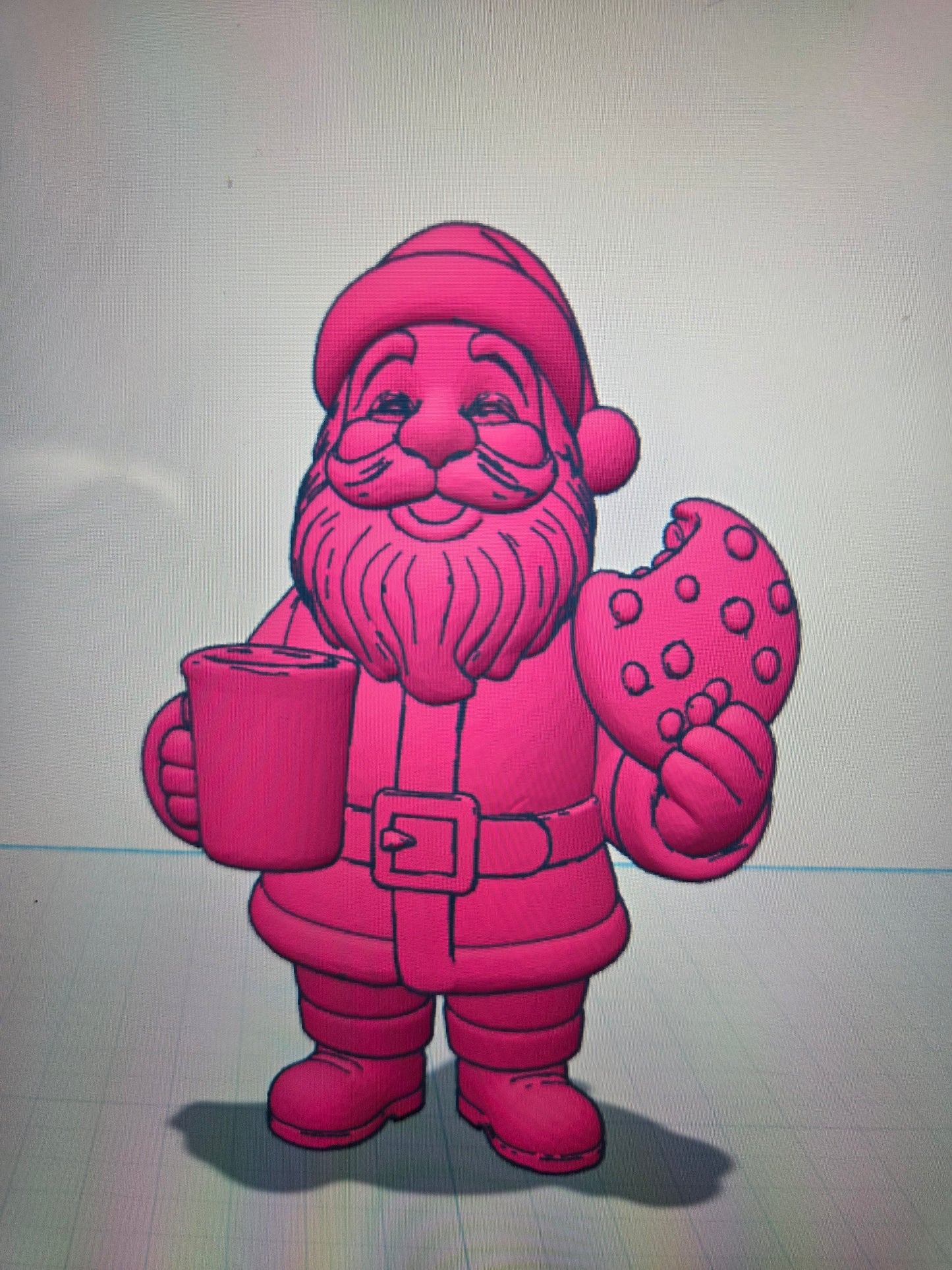 Santa milk n cookies