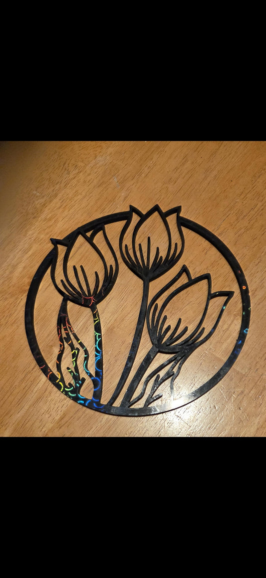 Spring bloom stainglass