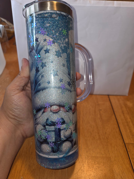 20 ounce snowglobe handled