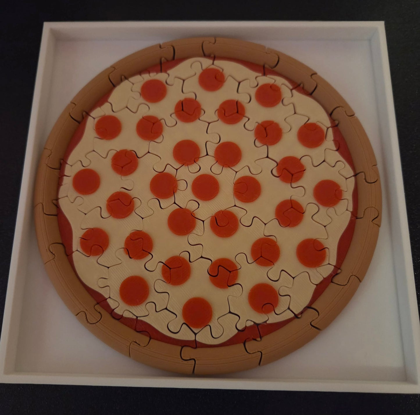 37 Piece Pizza Puzzle
