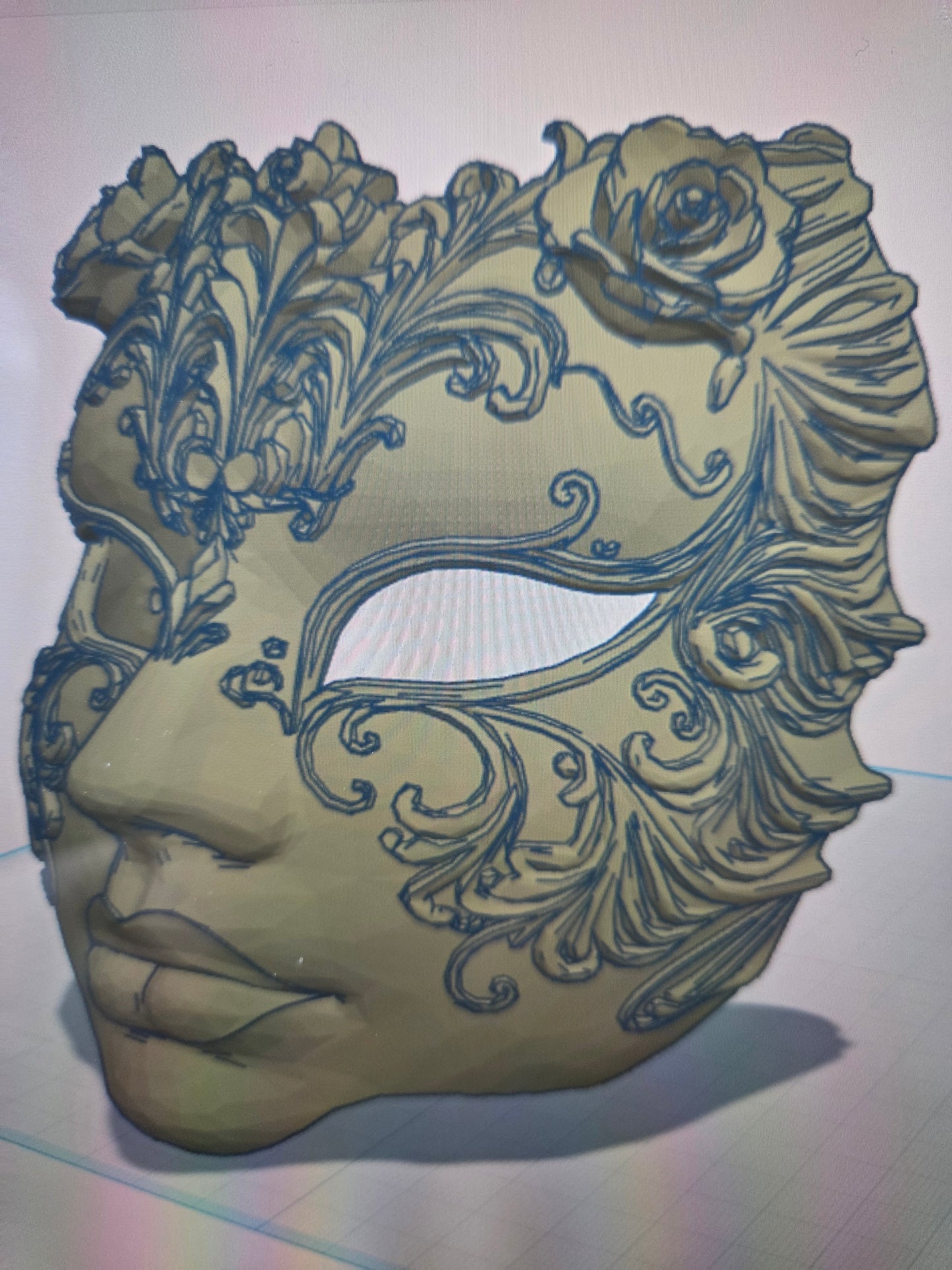 Rose masquerade