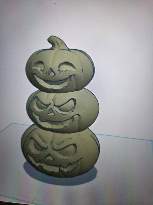 Pumpkin totem element