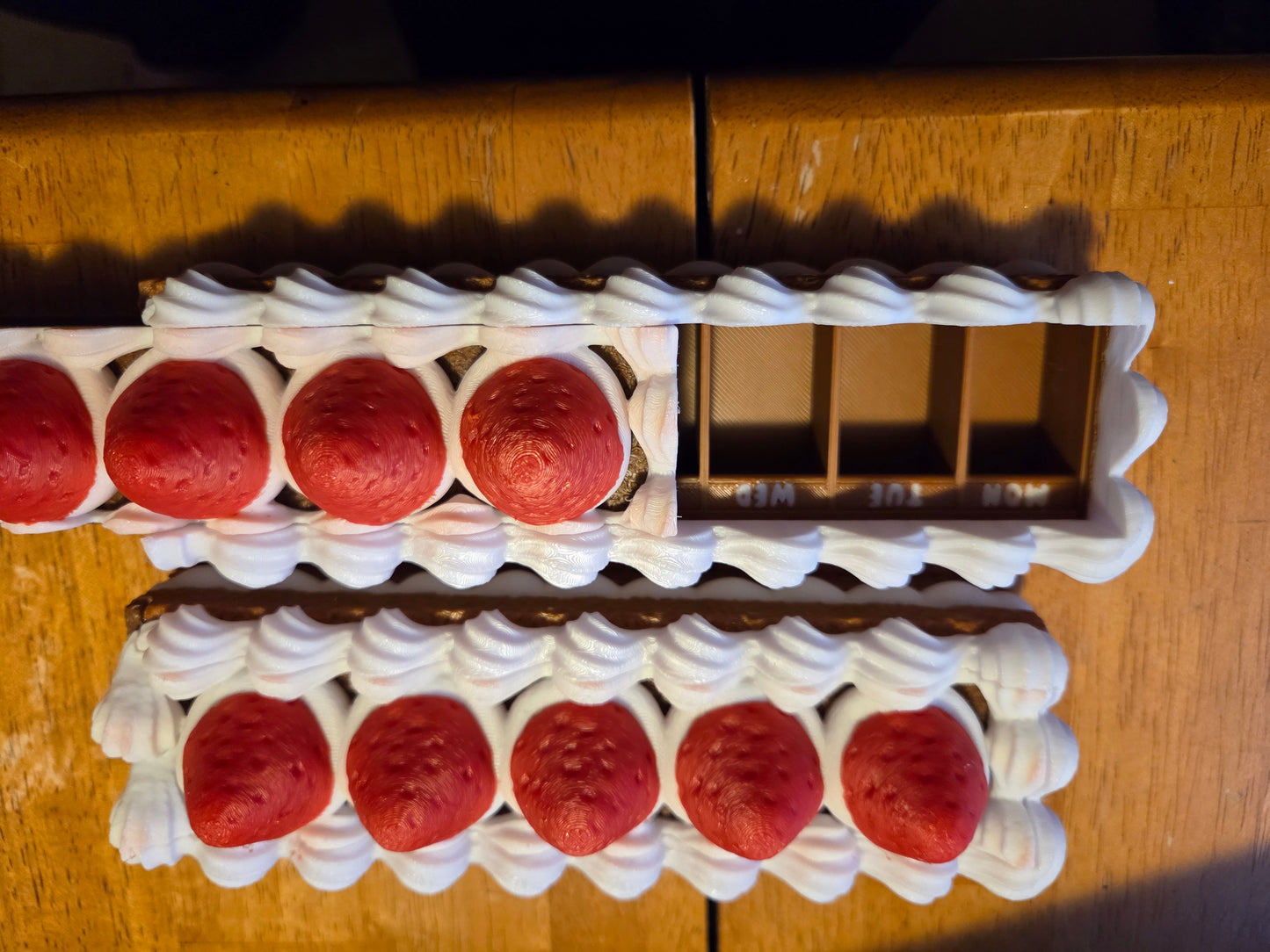 Strawberries or Blueberries Pill Box