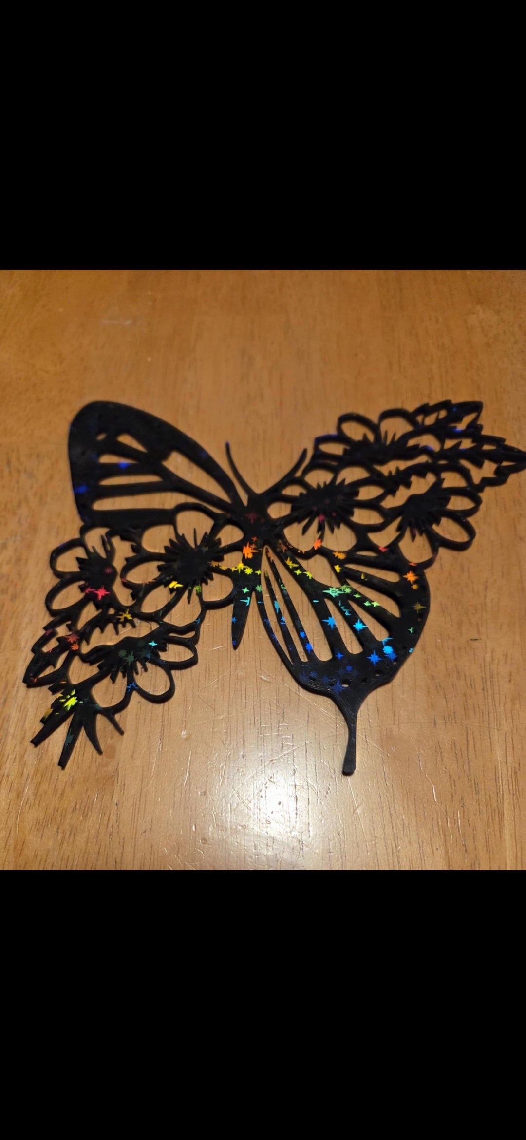 Floral butterfly THIN with or without mesh